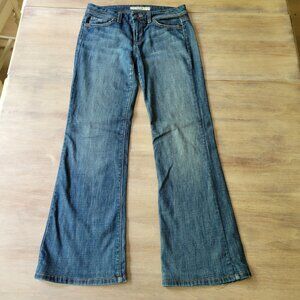 Joe's Women's Jeans Blue Size 27 Muse Fit Stretch Distressed Mid Rise Denim